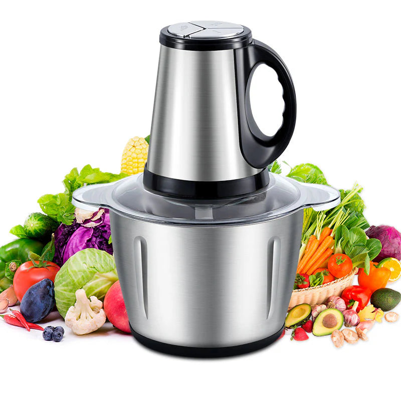 Tocator Electric, Bol Din Inox,4 Lame, Capacitate 3L, 1000W