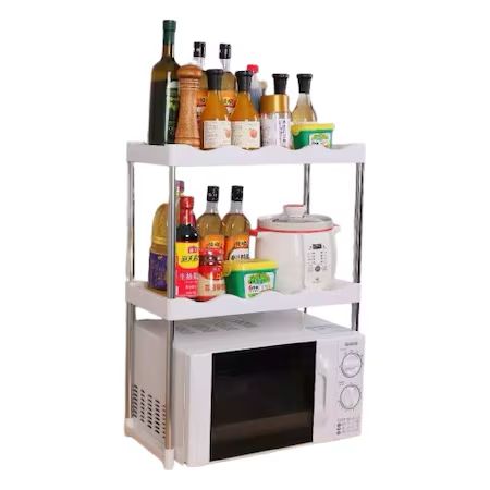 Raft extensibil, suport pentru cuptorul cu microunde, multifunctional