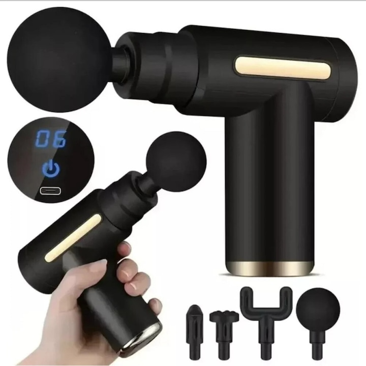 Aparat Pentru Masaj Profesional Tip Pistol